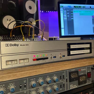 Rare Stereo Dolby 365 Vocalstressor “Dolby trick” modified module w/ modified Cat22 cards image 6