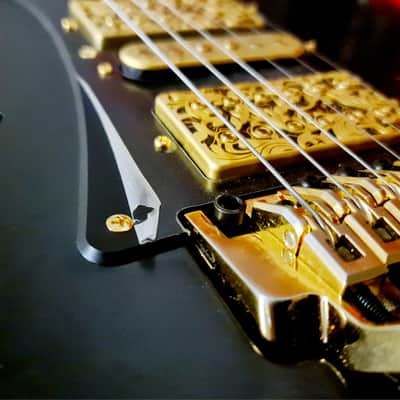 2025 Ibanez Pia Onyx Black 8 months old Steve Vai Signature image 10
