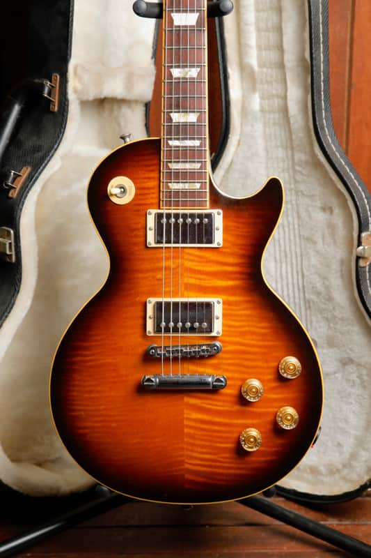 Gibson Les Paul Standard Tobacco Sunburst Electric Guitar 2009 Pre-Owned image 1