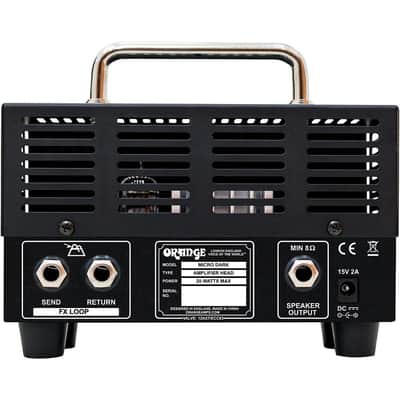 Orange Micro Dark Terror 20 Watt Tube Preamp/ Solid State Hybrid Amp Head image 2