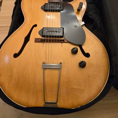 Airline Archtop Maple L5 type - Lacquer natural finish image 10