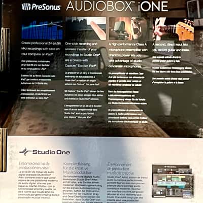 PreSonus AudioBox iOne USB Audio Interface 2014 - Present - Blue image 2