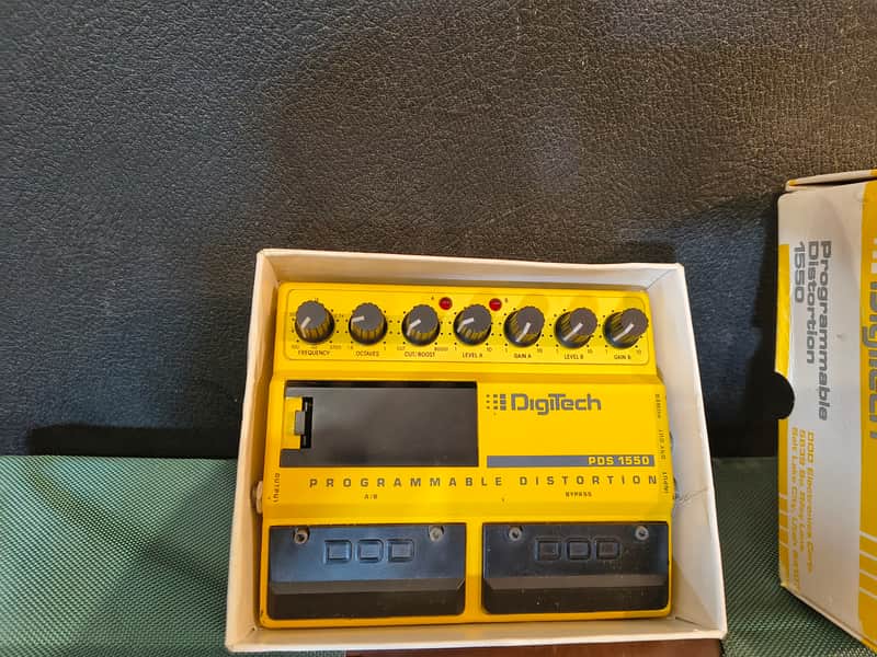 DigiTech PDS 1550 Programmable Distortion 1990s Original box image 1
