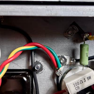 Hand Wired Clone AA764 Fender Vibro Champ Head 10w 5881 Single Ended Class A image 11