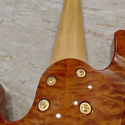 Yamaha TRB-JP2 John Patitucci Signature 6-String Bass 2010s - Transparent Amber image 10