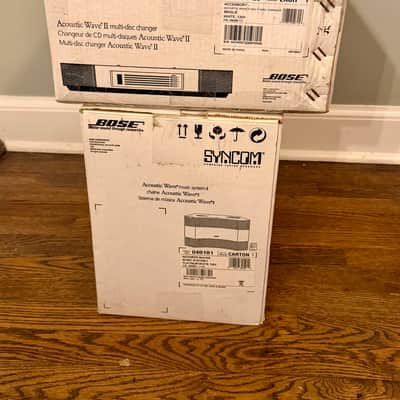 NOS Bose Acoustic Wave Music System II & Multi Disc 5 CD Changer White NEW READ image 4