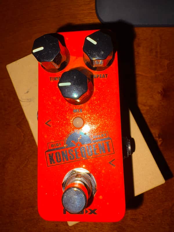NuX NDD-2 Konsequent Digital Delay 2010s - Orange image 1
