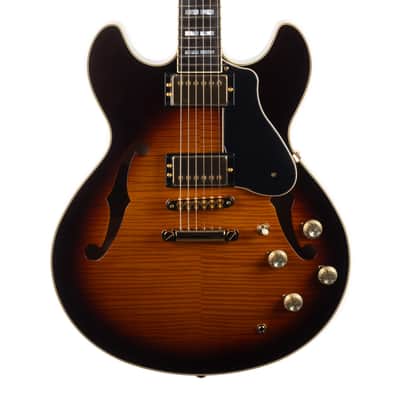 Yamaha SA2200 Semi-Hollow - Brown Sunburst image 1