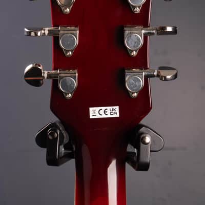 Gretsch G2655 Streamliner Center Block Jr. Double-Cut Semi-Hollowbody Guitar - Claret Burst image 8