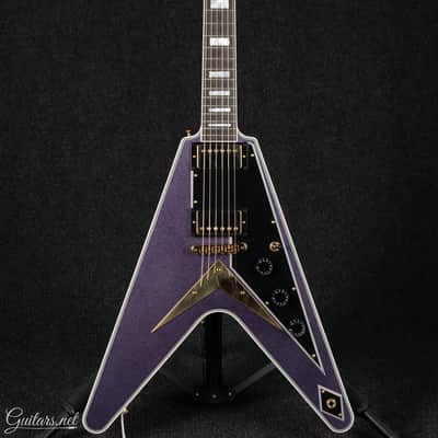 Gibson Custom Shop Flying V Custom - Purple Sparkle image 1