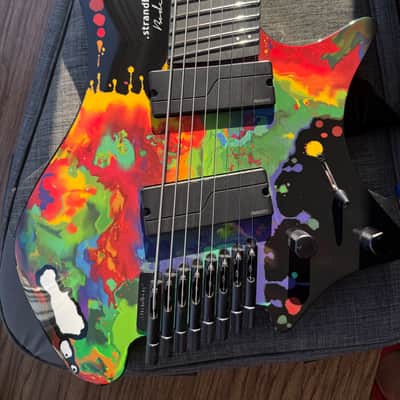 Strandberg Boden Metal NX 8 Sarah Longfield Edition Electric Guitar  2022 - Black Doppler Gloss image 2