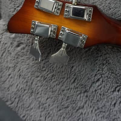 Greco Violin Bass Vintage - Sunburst Semi-Hollow Lefty image 22