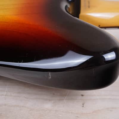 Fender JM-66 Jazzmaster Reissue CIJ 2004 Sunburst Crafted in Japan w/ Bag image 12