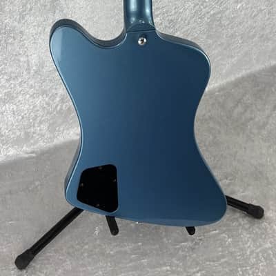 2017 USA Gibson Firebird Studio electric guitar in Pelham Blue with bag image 8