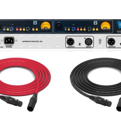 API Audio 3122V | 2-Channel Microphone/Line Preamplifier image 1
