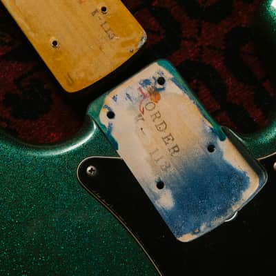 1991 Fender PB62 Order, Blue Sparkle Metallic, Matching Headstock, '62 Precision Bass, FujiGen image 6