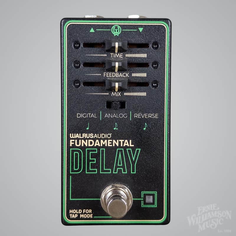 Walrus Audio Fundamental Series Delay Guitar Effects Pedal. USED image 1