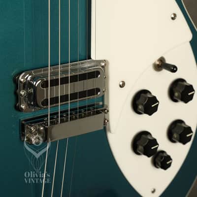 1996 Rickenbacker 360V64 Turquoise image 5
