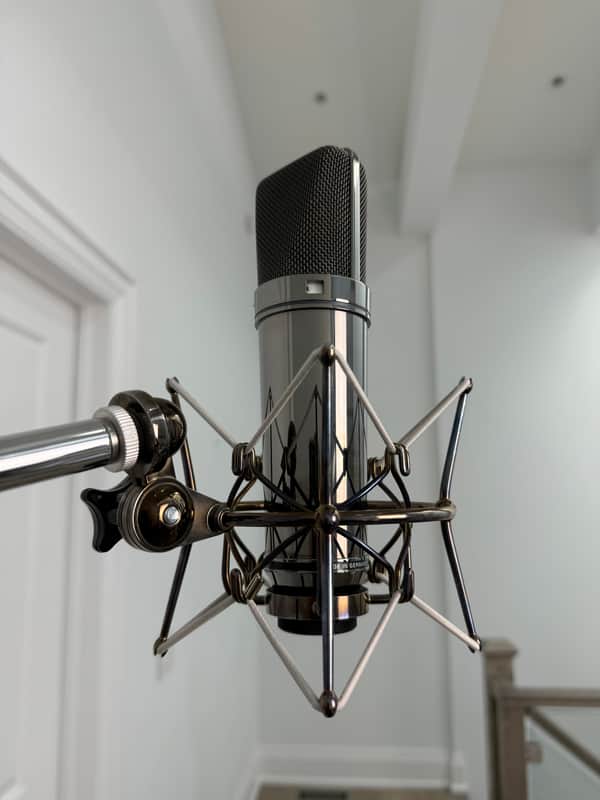 Neumann U 87 Rhodium Edition Set Limited Edition Large Diaphragm