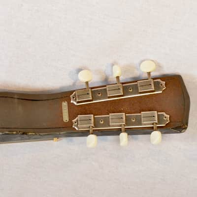 1952 National Chicagoan Lap Steel Guitar – Original Vintage Valco Era – Includes Case & Cable Adapter image 11