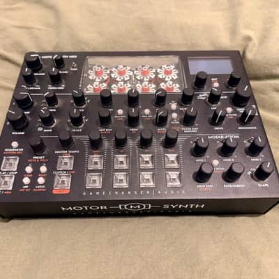 Gamechanger Audio Motor Synth MKII Electro-Mechanical Desktop Synthesizer 2022 - Present - Black image 1