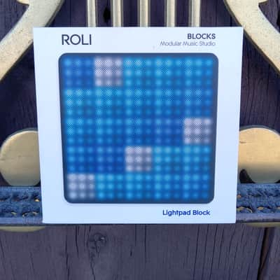 ROLI Lightpad Block Bluetooth MIDI Control Surface 2010s - Black image 1