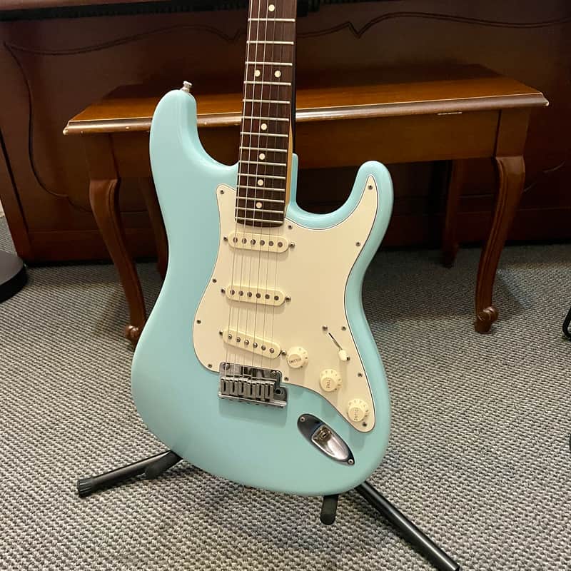 2005 Fender Custom Classic Stratocaster Daphne Blue image 1