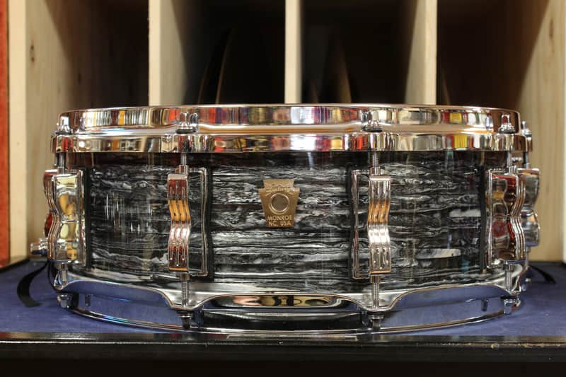 Ludwig 5x14 Classic Maple Snare Drum in Black Oyster Pearl image 1
