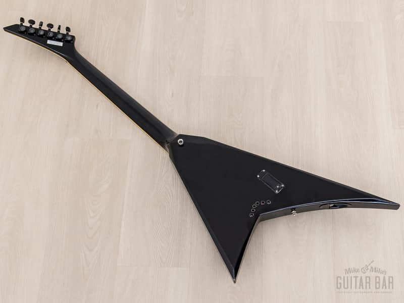 2006 Jackson Stars Randy Rhoads RR-J2BE Flying V Black w/ EMG | Reverb