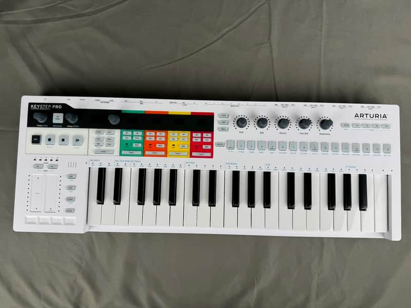 Arturia KeyStep Pro 37-Key MIDI Controller w/Dust Cover and Analog Carrying Case image 1
