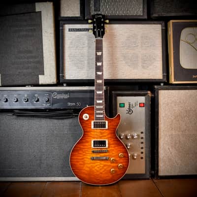 Gibson Custom Shop Les Paul 59 Reissue R9 "Killer Quilt" 7A Top Scotchburst 2011 image 2