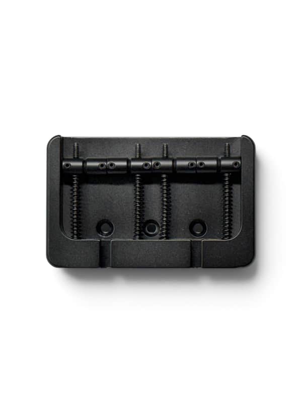 Hipshot USA MTD Kingston 4 String Replacement Bridge - Black imagen 1