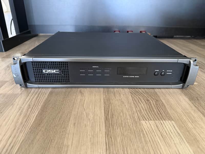 Processor DSP QSC Q-SYS Core 500i + Carte Dante + AES + 4x Line Out image 1