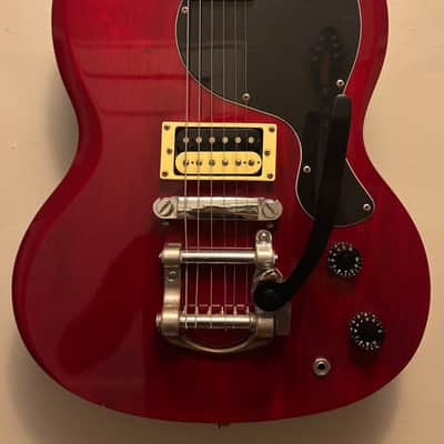 Epiphone SG Junior 2002 - Bigsby Style Tremolo - Cherry image 4