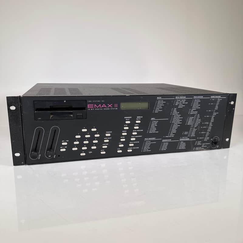 E-MU Systems EMAX II Model 2213 16 Bit Digital Sampler Sound | Reverb