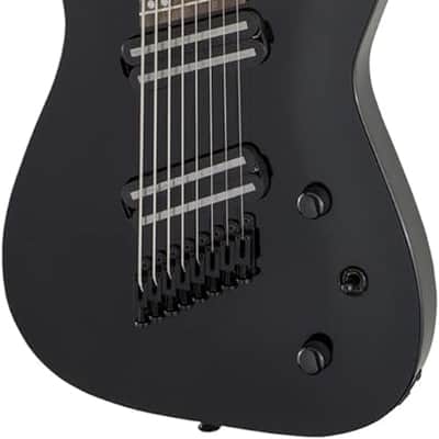 Jackson X Series Dinky Arch Top DKAF8 MS 8-String Electric Guitar - Gloss Black image 4