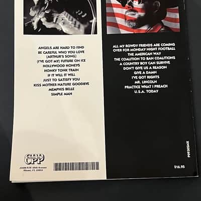 Hank Williams Jr. Pure Hank and America Piano Vocal & Guitar Book image 3