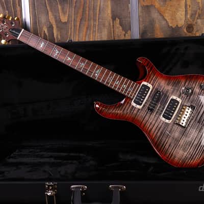 PRS Wood Library Modern Eagle V Charcoal Cherry Burst image 16