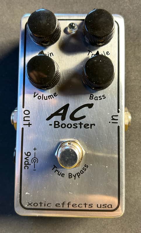 Xotic AC Booster - Limited Chrome 2020-Present - Chrome image 1