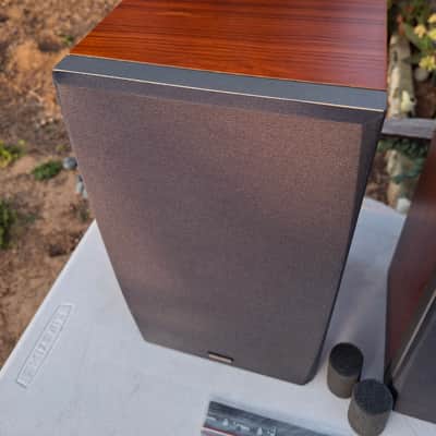 Rare Dynaudio Audition 42W Speakers, Rosewood, Original Box & All Paperwork, Manual, Minty, $799 Shipped! image 2