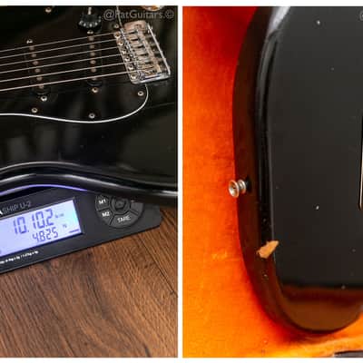 1978 Fender Stratocaster Maple Fretboard in Black image 8
