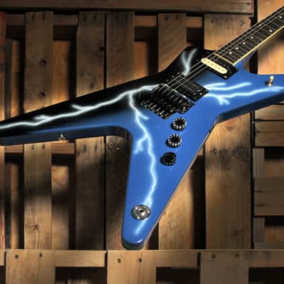 Dean Dimebag Dean from Hell CFH Electric Guitar w/case 2010's Blue Dean From Hell image 1