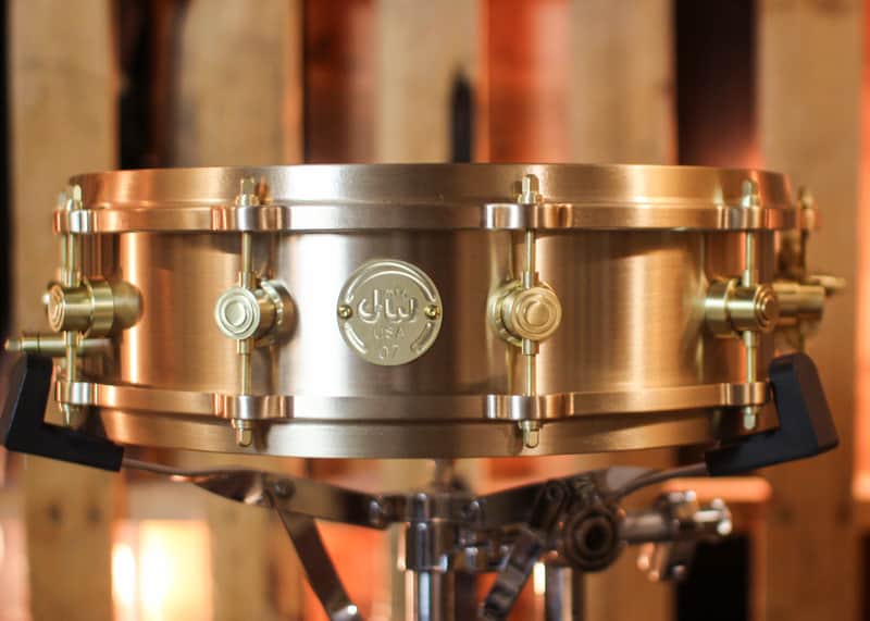 DW 4x14 MFG True Cast Bronze Snare Drum - DRVZ0414STZ - #7 of 100 image 1