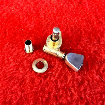 Gibson Grover BASS side tulip Rotomatic guitar tuner c 1970 - Gold original vintage USA Les paul sg image 2