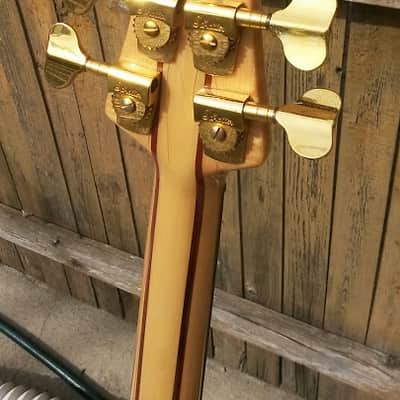 Wal MK II 1989 Shedua Facings w/ ATA Bass Guitar flightcase image 6