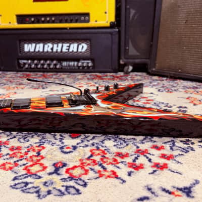 2010 B.C. Rich KKV Kerry King Signature V Generation 2 w/ Kahler Tremolo - Tribal Flame image 10