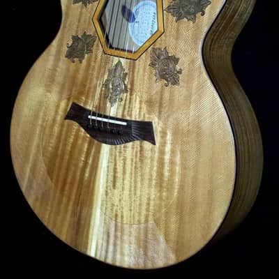 Blueberry Handmade Acoustic Guitar Grand Concert image 1