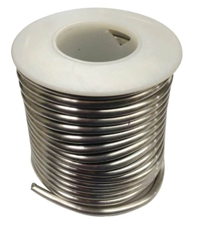 New 50Sn 50 Pb Stained Glass Wire Solder .125 Dia 1# Spool image 1