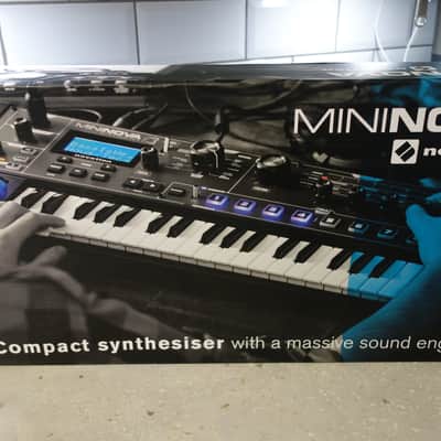 Novation MiniNova 37-Key 18-Voice Synthesizer 2012 - Present - Blue image 5