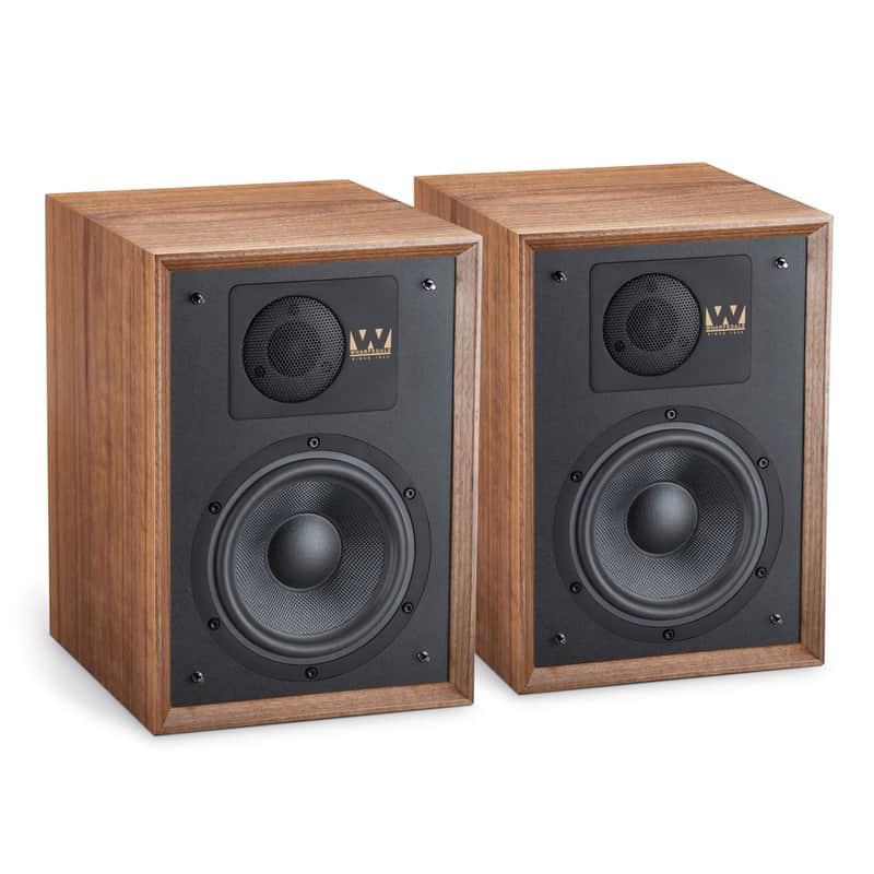 Wharfedale: Denton 85th Anniversary Bookshelf Speakers (Pair) Walnut image 1